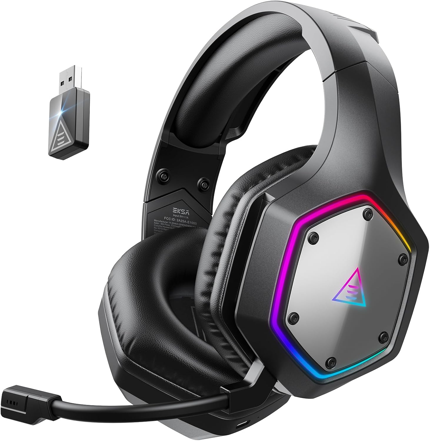 2.4GHz Wireless Gaming Headset - Gaming Headset Rgb recension och pris