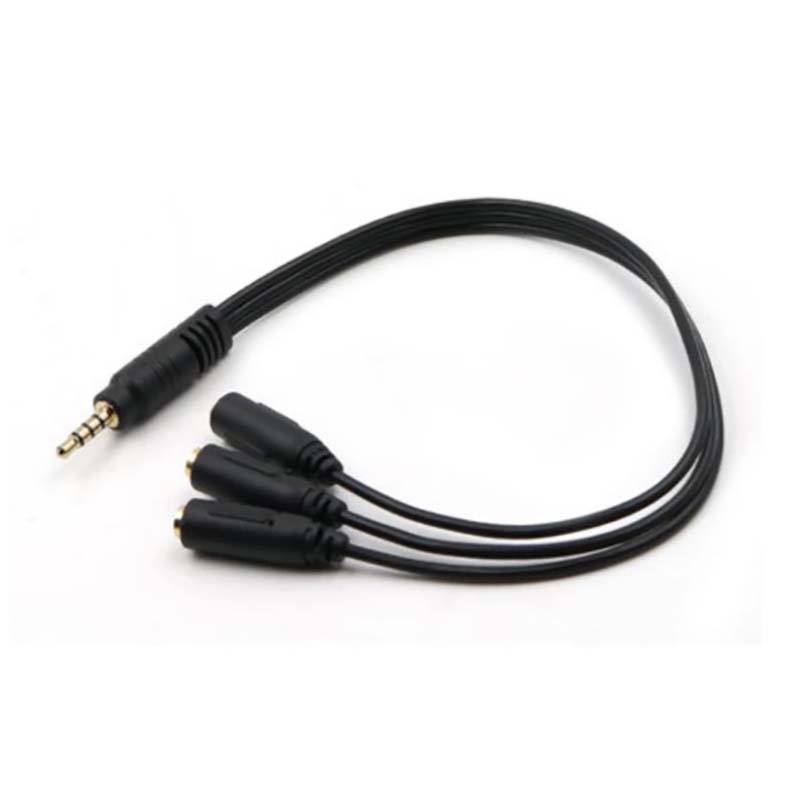 ⭐ 3.5mm 1 Male to 3 Female 3 W - Earphone Splitter Jack recension och pris