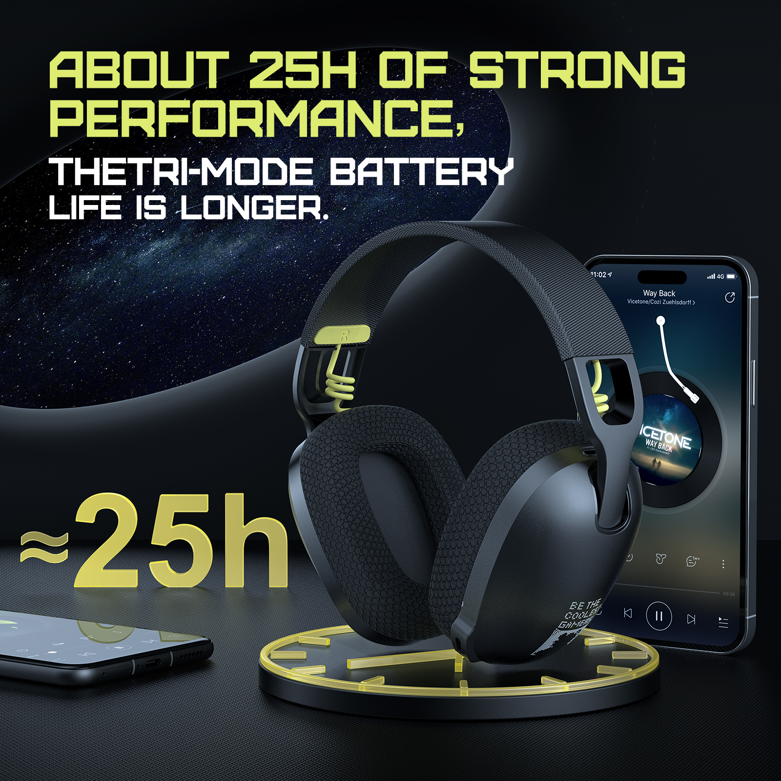 2025 New Onikuma  B2 Wireless  - Gaming Headset Rgb recension och pris