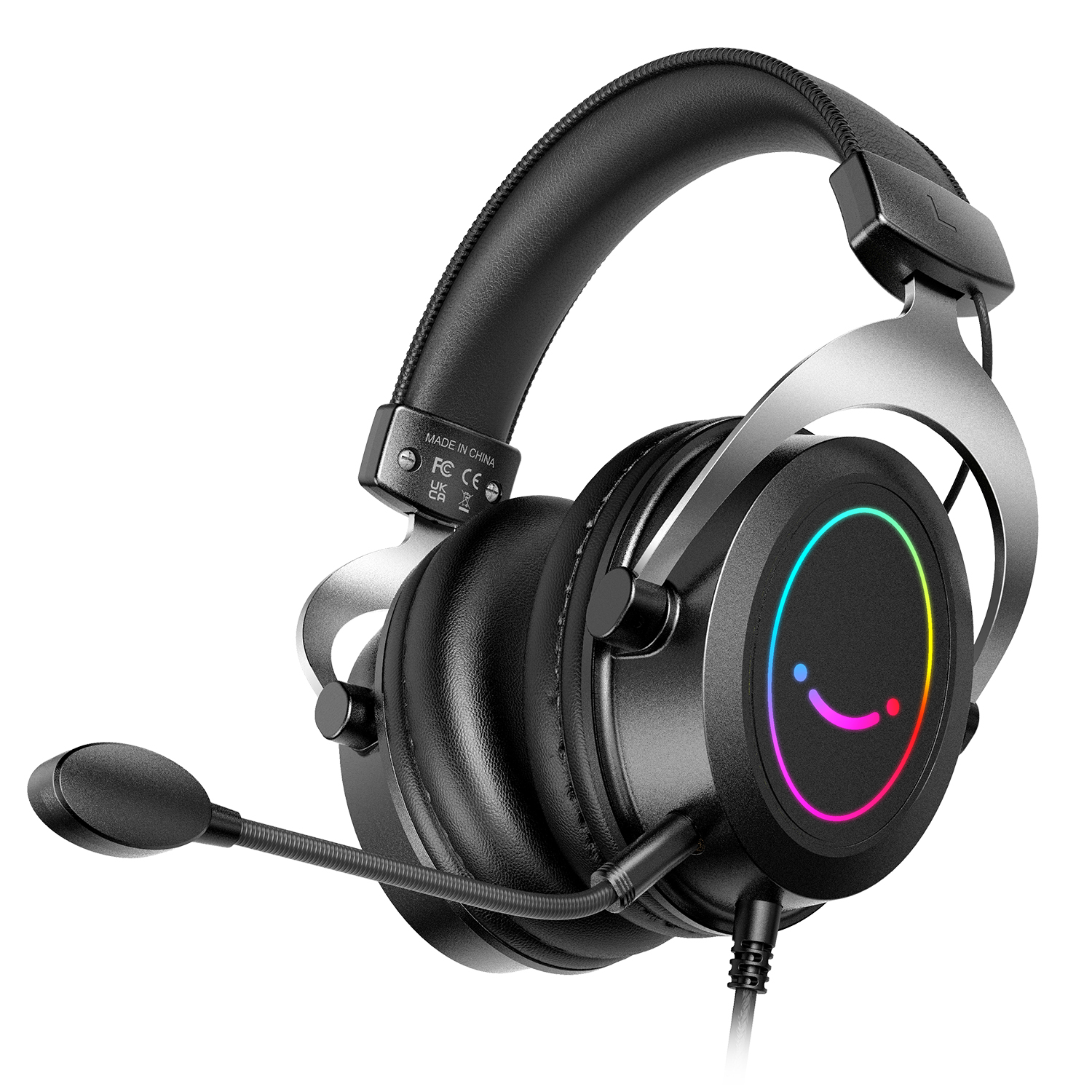 FIFINE Gaming Headpset with Dy - Gaming Headset Rgb recension och pris