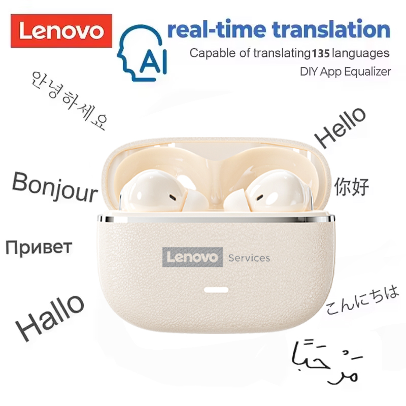 Lenovo 2026 AI Real Time Trans - Noise Cancelling Headphone recension och pris