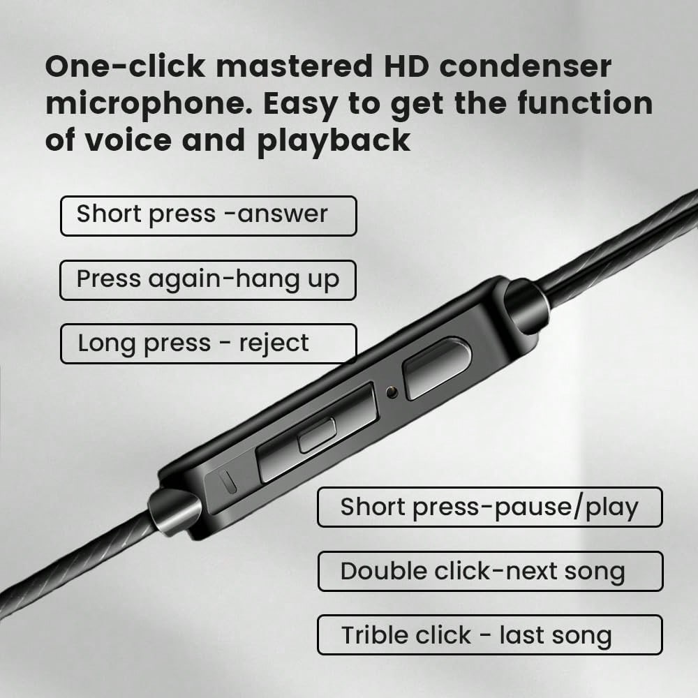 AK6 Gaming Earbuds With Mic –  - Wired Earphone Mic recension och pris