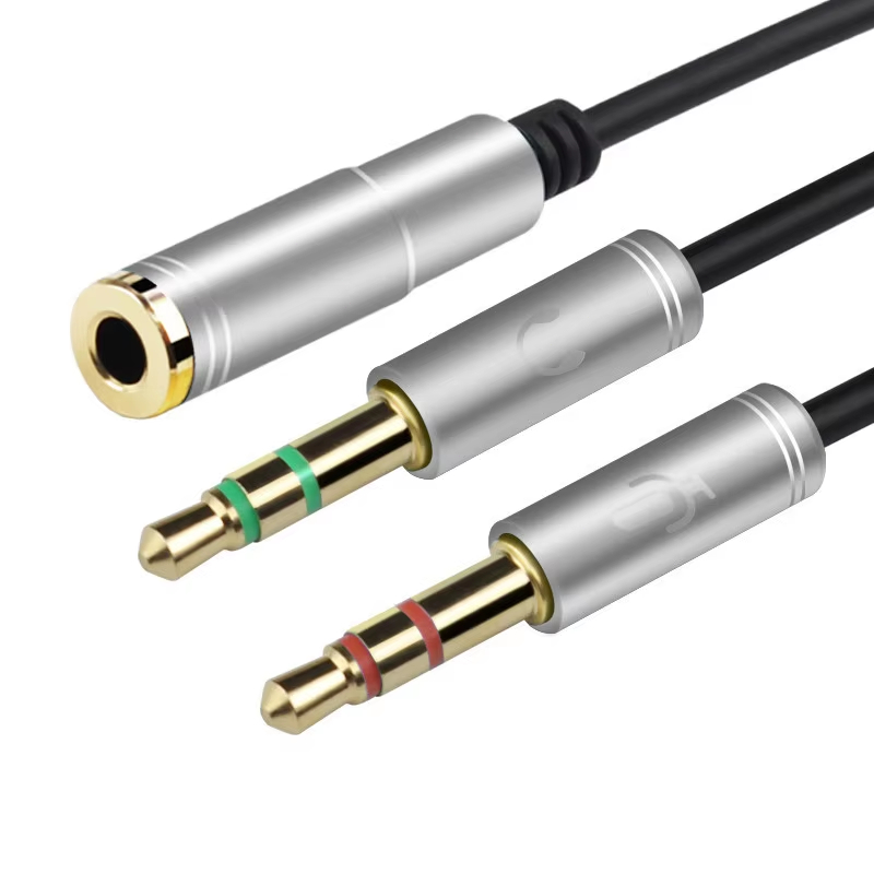 NNBILI Mini Jack 3.5 Microphon - Audio Splitter Y recension och pris