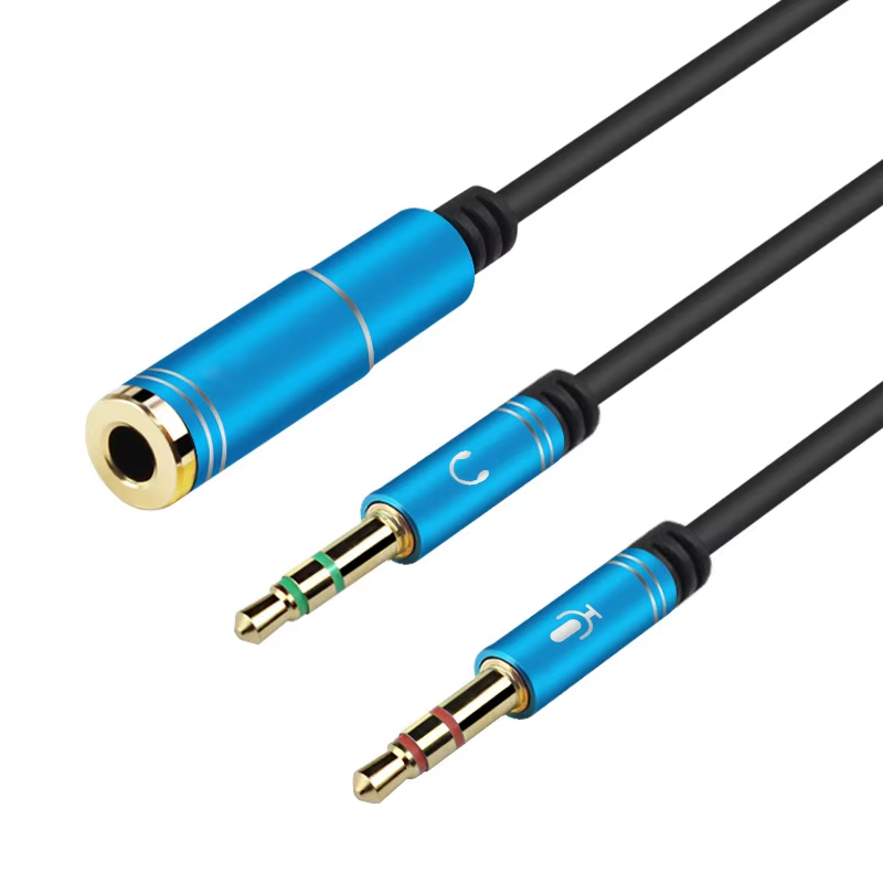 NNBILI Mini Jack 3.5 Microphon - Audio Splitter Y recension och pris