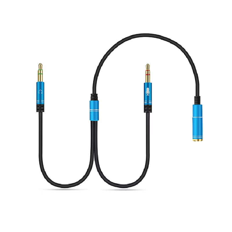 NNBILI Mini Jack 3.5 Microphon - Audio Splitter Y recension och pris