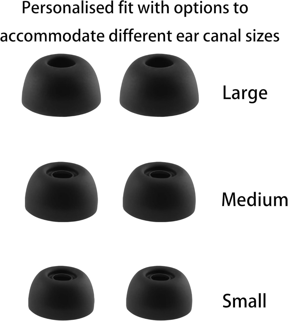 Replacement Silicone Ear Tips  - Silicone Ear Tip Replacement recension och pris