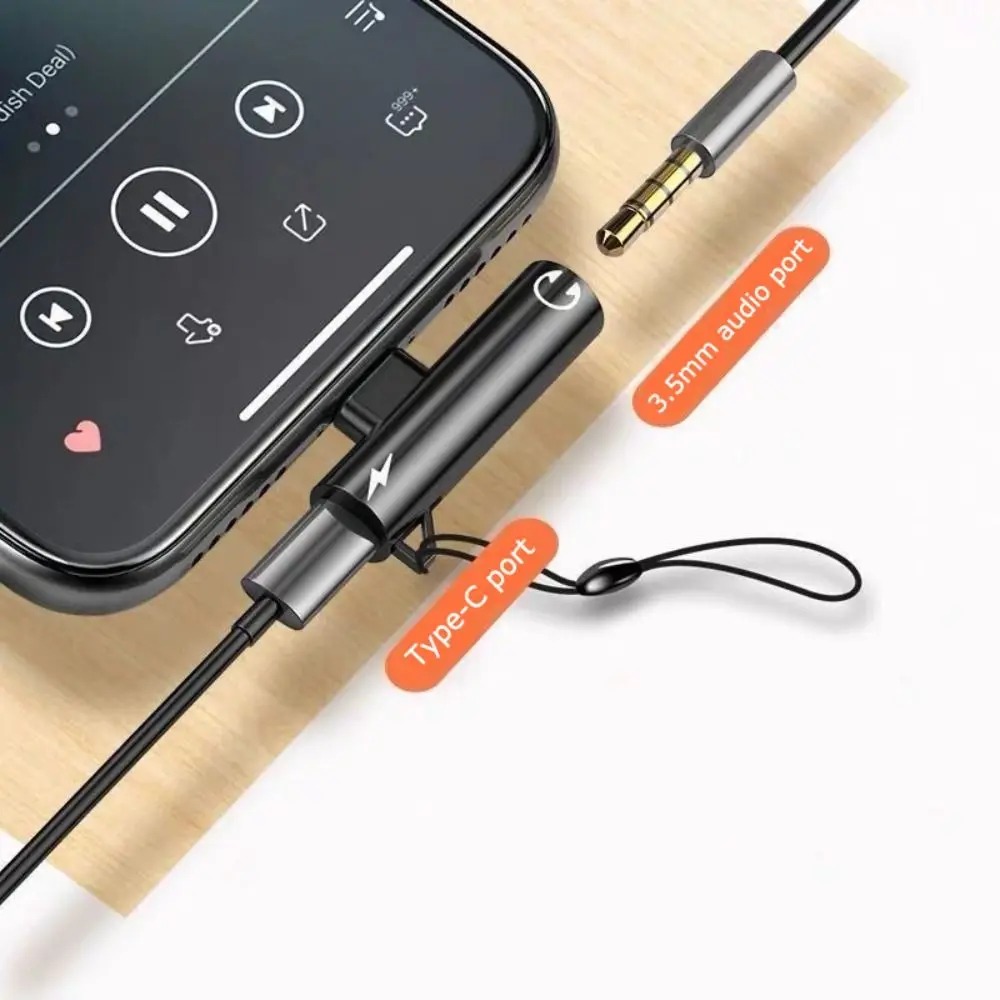 2 In1 Adapter Splitter For iPh - Earphone Splitter Jack recension och pris