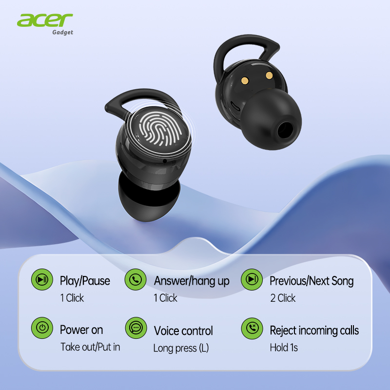 Acer OHR557 Auto Pair Bluetoot - Sports Earphone Hook recension och pris