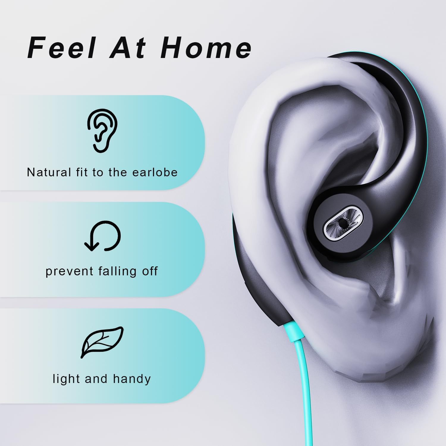 Fashion 3.5mm Ear-Hook Wired S - Sports Earphone Hook recension och pris
