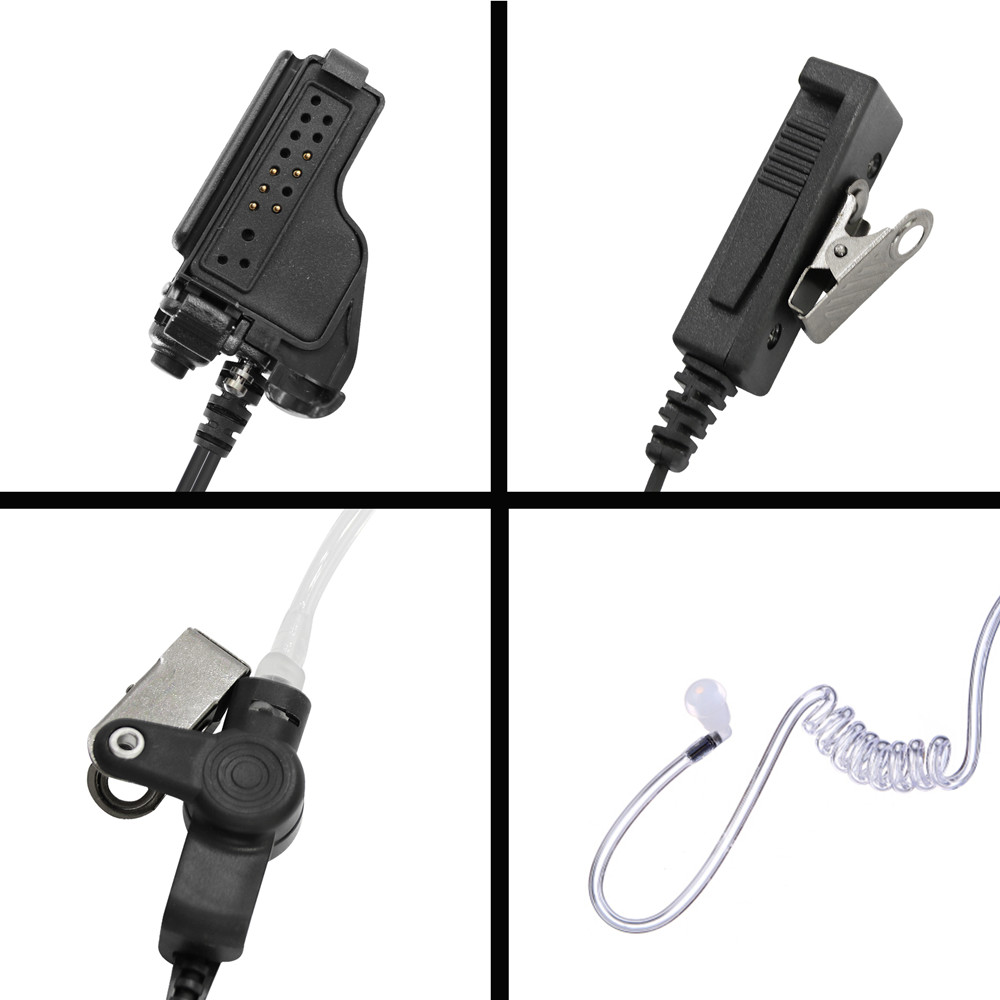 VBLL Walkie Talkie 2-wire Surv - Wired Earphone Mic recension och pris
