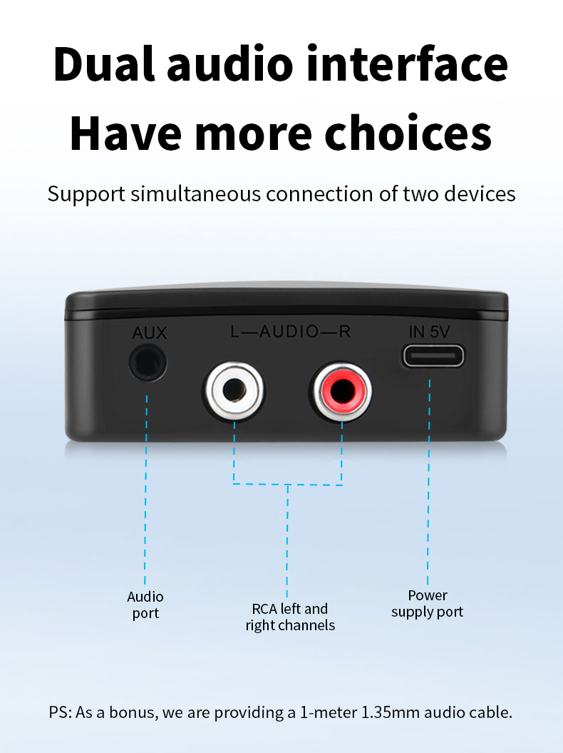 10PCS Bluetooth 54 Audio Recei - Bluetooth Adapter Receiver recension och pris