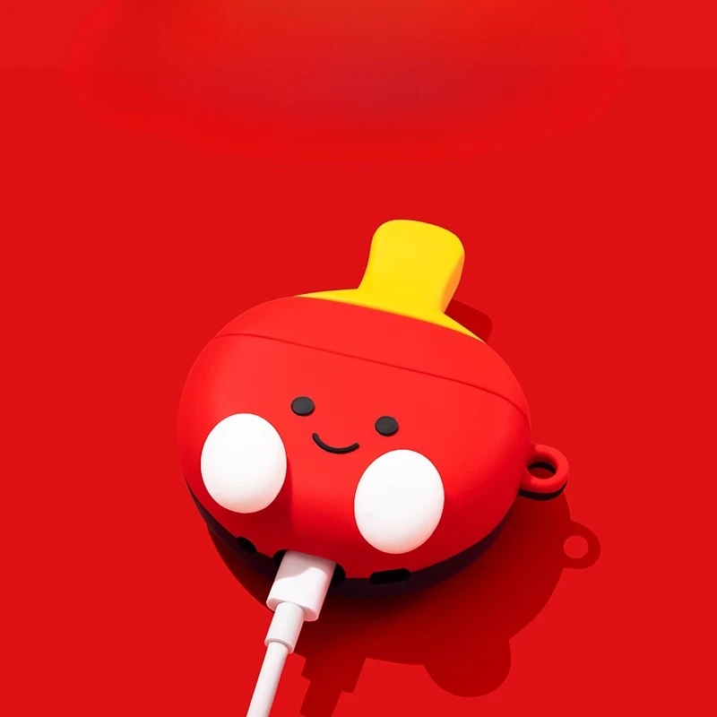 3D Table Tennis Cartoon Cute S - Earbuds Charging Case recension och pris