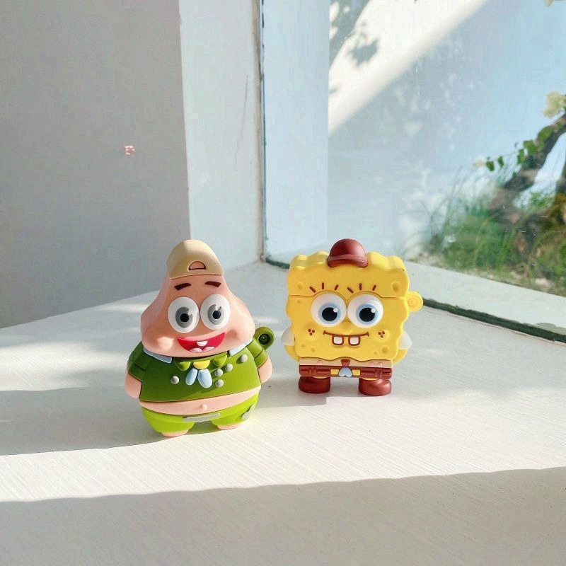 Cute SpongeBob Creative Silico - Earbuds Charging Case recension och pris