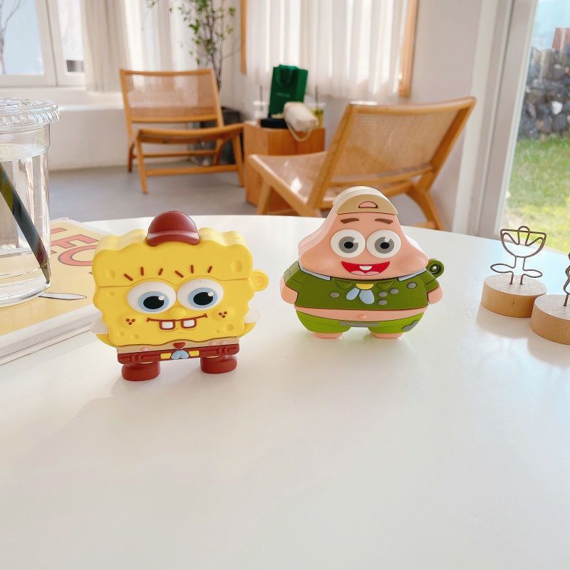 Cute SpongeBob Creative Silico - Earbuds Charging Case recension och pris