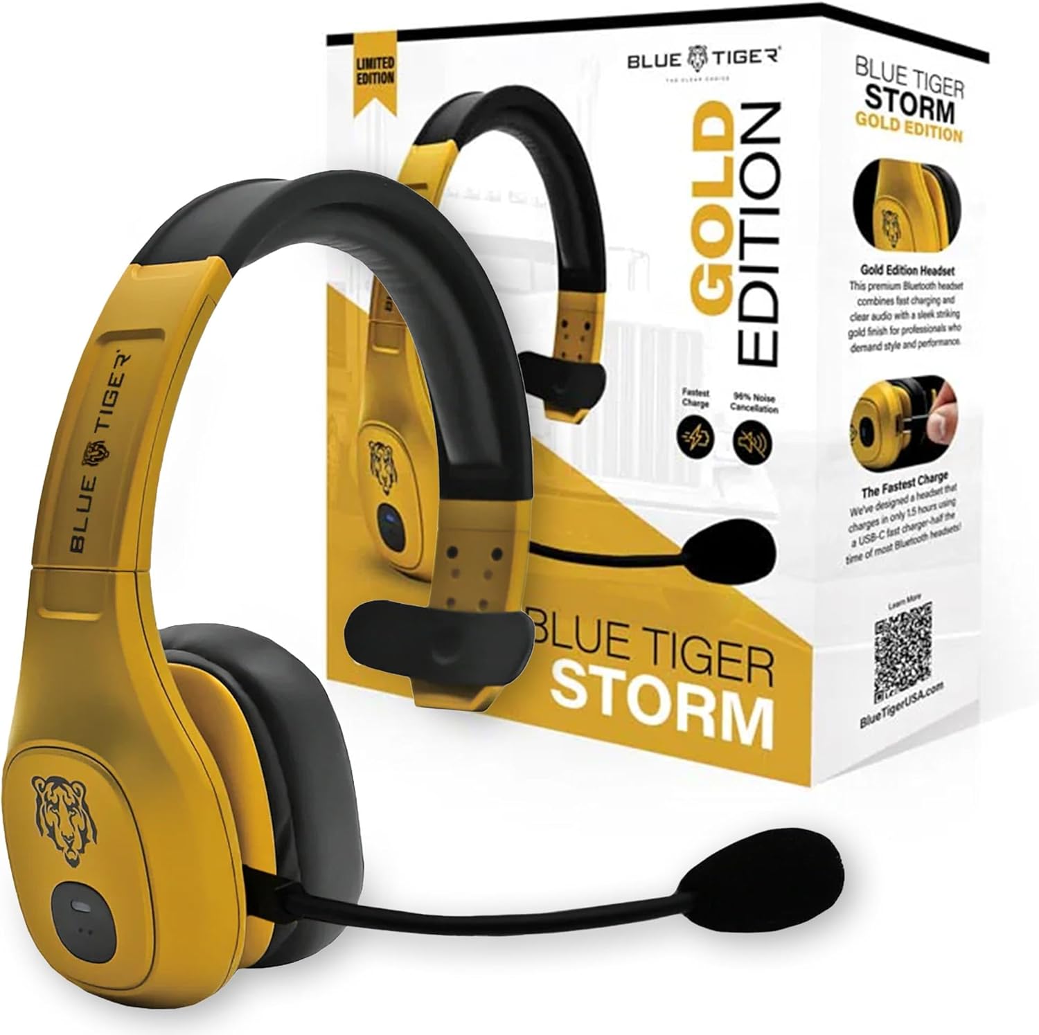 Premium Trucker Bluetooth Head - Noise Cancelling Headphone recension och pris